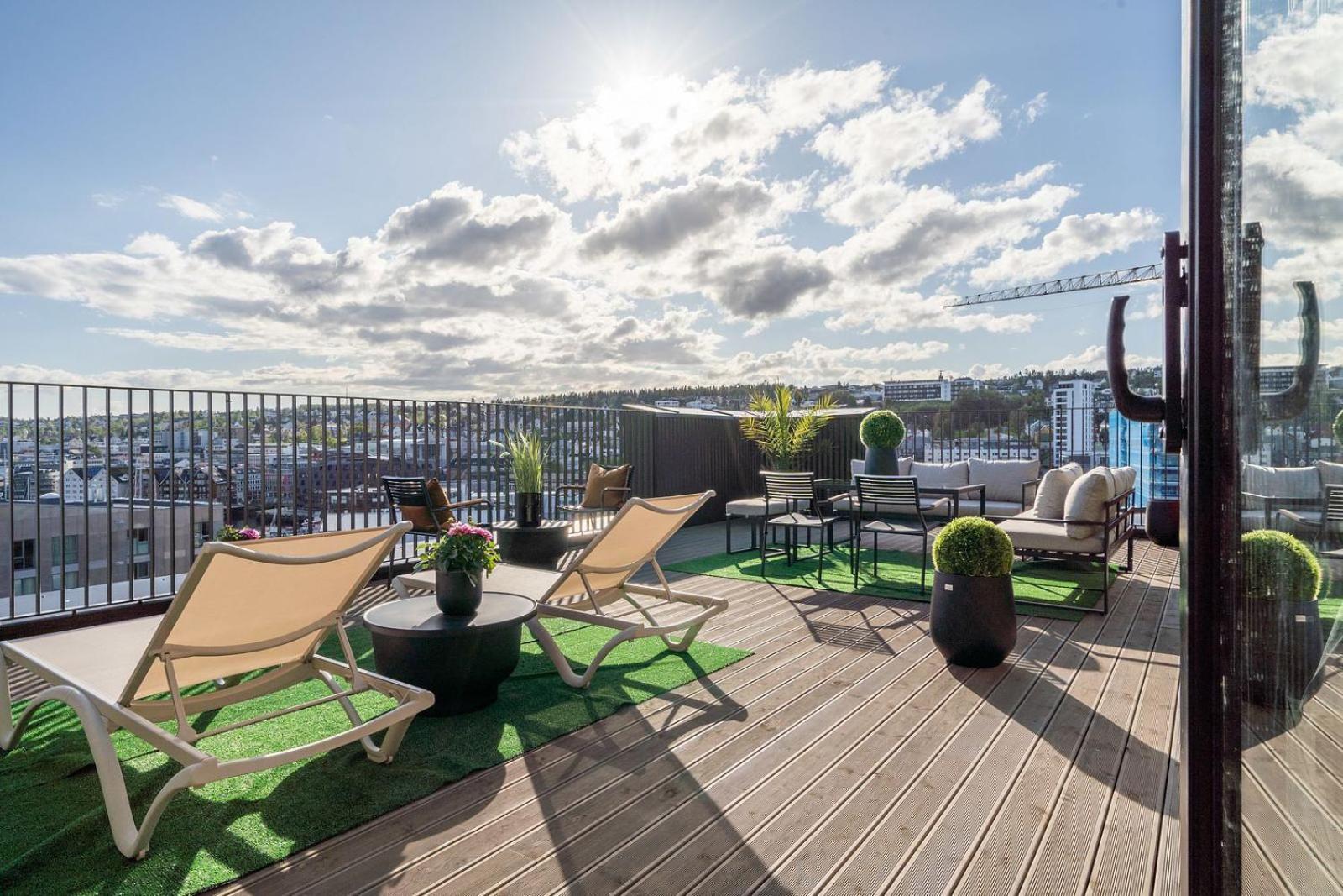 Totalapartments Vervet Gjoa Тромсё Экстерьер фото